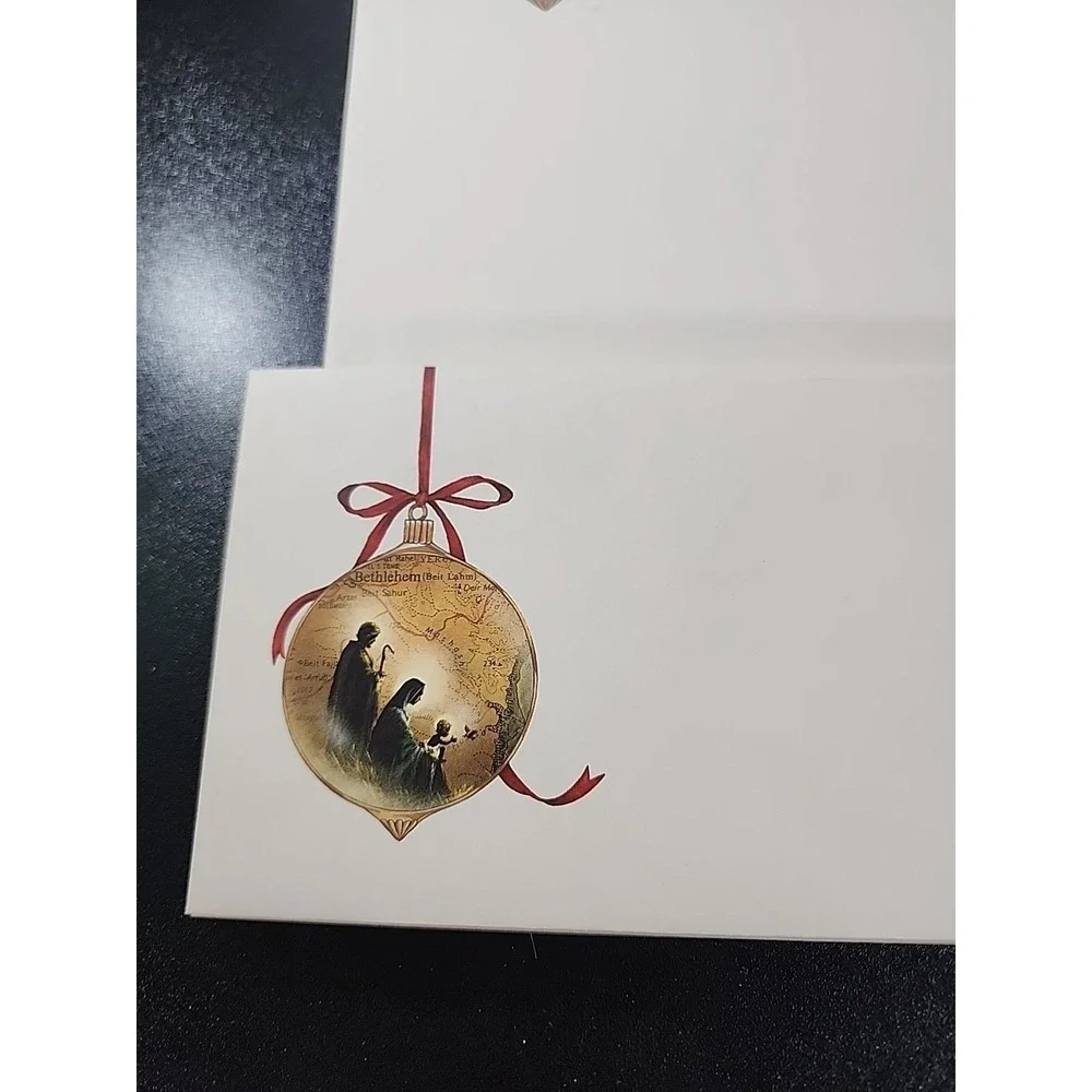 24 Sheets Computer Stationary Christmas Letter Announcments, Junk Journal Paper